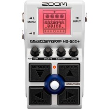 Zoom MS-50G Multistomp Guitar Effects Pedal White