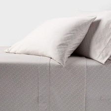 Queen 400 Thread Count Holiday Performance Sheet Set Twinkle Stars - Threshold