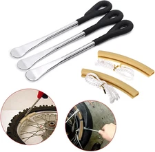 Tire Levers Spoon Set, Heavy Duty Motorcycle Bike Car Tire Irons Tool Kit with H