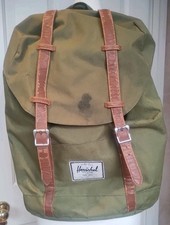 Herschel Zaino Ritiro Fibbie Magnetiche Unisex Verde