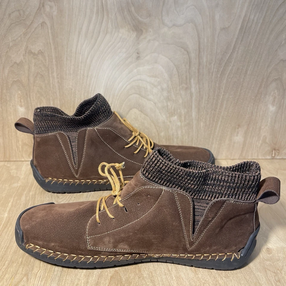 Buffalo OULOS Premium Marrón Sin cordones Zapatos Cómodos Bota Para Hombre Talla EU 43 US 9 Foto 4 de 4
