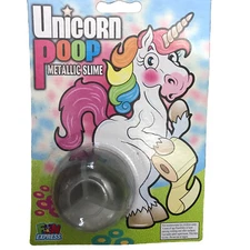 NEW Magical Unicorn Poop Slime Putty Metallic fun express