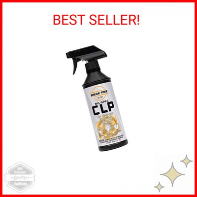 Break Free CLP Cleaner Lubricant and Preservative Gun Cleaner, CLP-5, Spray Bott