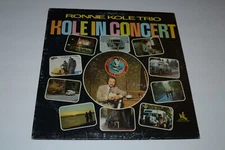 Ronnie Kole Trio~Kole In Concert~AUTOGRAPHED~Private Label Jazz~FAST SHIPPING!