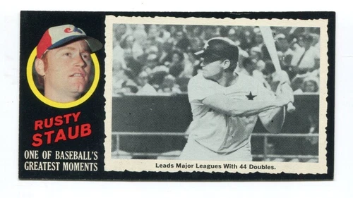 1971 Topps Greatest Moments Rusty Staub Montreal Expos #35 VGEX