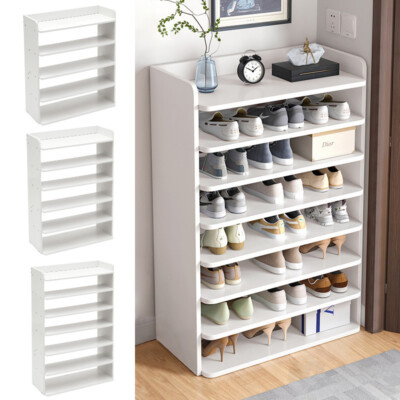 Large Wooden Shoe Rack Large Shoe Cabinet Rack Storage Cupboard
