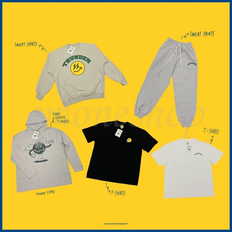 KQ Ent. Official TOUR MERCH [ THUNDER ] ATEEZ Concert Apparel + Tracking  Number