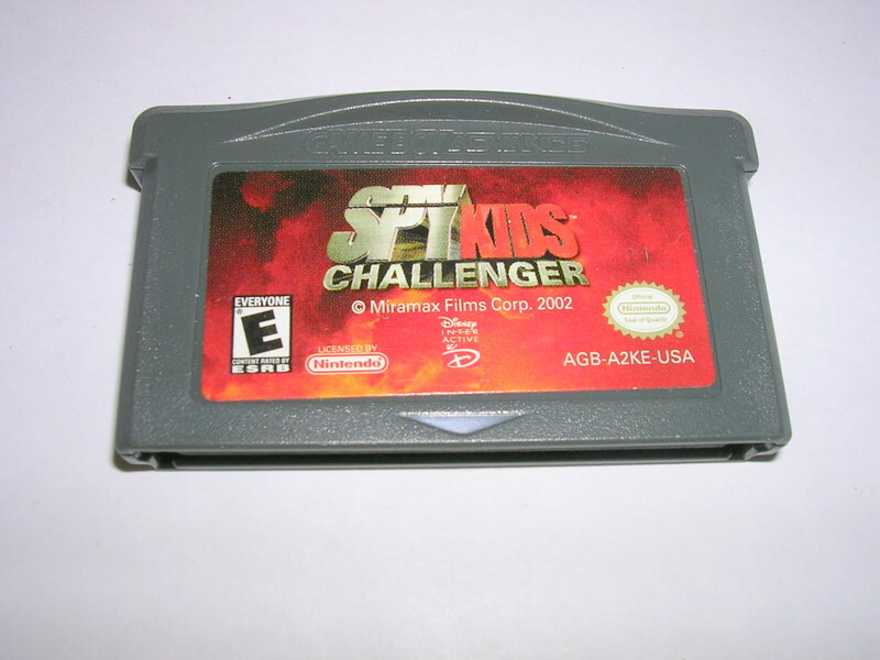 Spy Kids Challenger (Nintendo Game Boy Advance GBA) Original Game