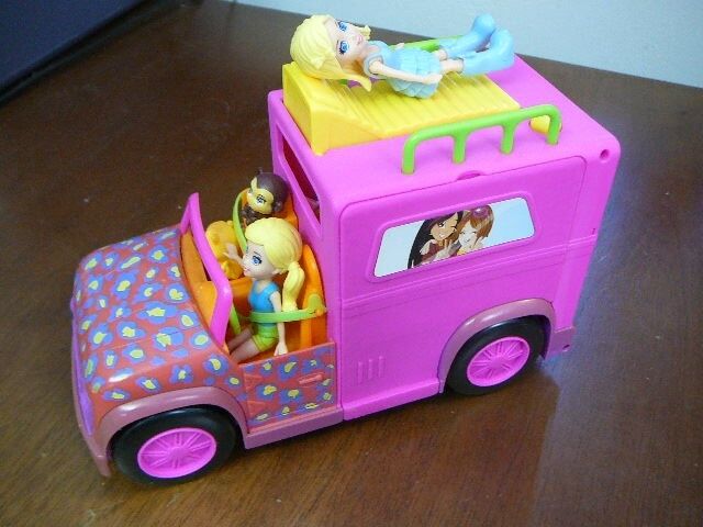 Polly Pocket Carro de Acampar - Mattel