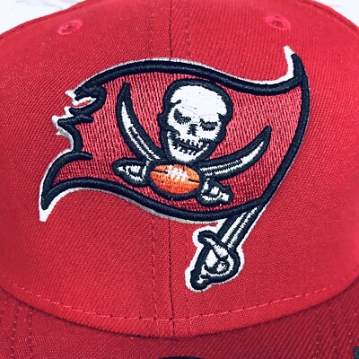 NFL Tampa Bay Buccaneers キャップ 赤　New Era Men's New Era Red Tampa Bay Buccaneers 50th Season Side