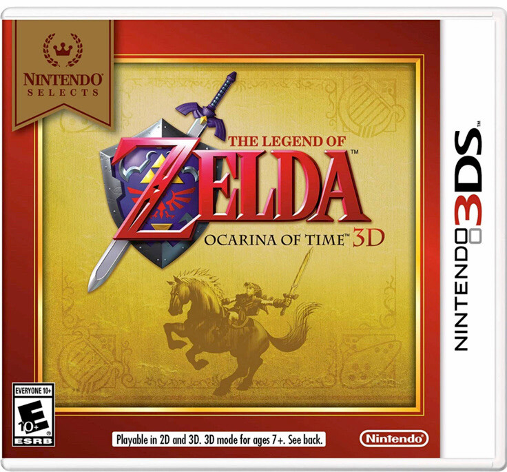 Nintendo Select 3DS The Legend of Zelda Ocarina of Time 3D Video