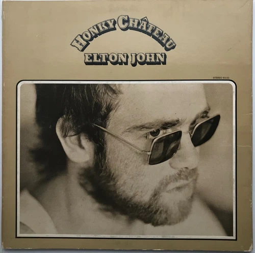 ELTON JOHN "Honky Chateau" Vinyl LP Original 1972 UNI 93135 First Press VG++