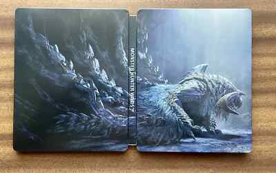 MONSTER HUNTER WILDS STEELBOOK PS5 XBOX PC G2 NEU FOLIE OHNE SPIEL