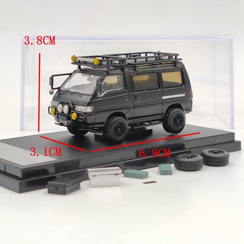Autobots Models 1/64 Mitsubishi Delica Van Diecast Toys Car Miniature Hobby Gift - Picture 6 of 16