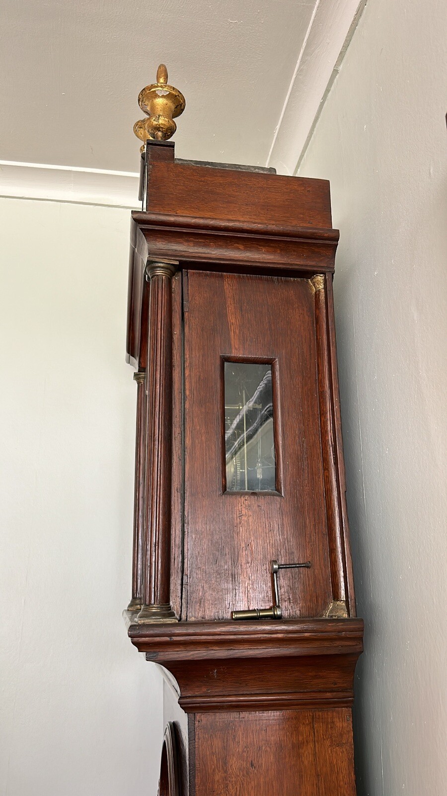 Antique Grandfather Clock Longcase Thosbell Norwich eBay