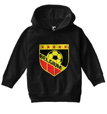Belgium Soccer - Distressed Badge Country Proud Pride Toddler/Youth Hoodie