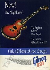 1993 Gibson Guitars Acoustic Electric Music Old PRINT AD Unique Gift Idea (2801)