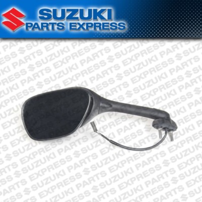 NEW SUZUKI GSX-R GSXR 600 750 1000 OEM LH LEFT MIRROR ASSEMBLY
