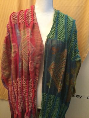 Lot Of Unique Colorful Scarf/Wrap Scarves 80x26