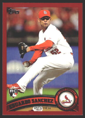 Eduardo Sanchez #US39 2011 Topps Update Target Red Border Cardinals RC Rookie