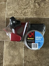 Scotch Heavy Duty Packaging Tape W/Tape Gun Dispenser, 1 Roll Model 3850-ST-DC