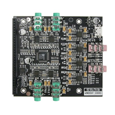AD1938 Audio CODEC Board 192KHz/24Bit 4 IN 8 OUT with Schematic For Audio DIY