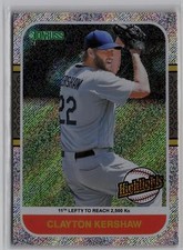 2021 Donruss #HI11 Clayton Kershaw Highlights Rapture