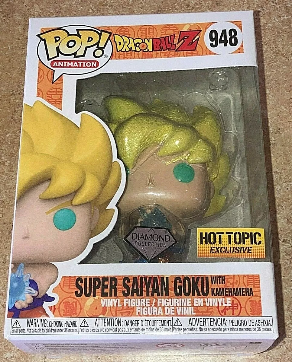 Funko Pop Dragon Ball Z - Super Saiyan Goku With Kamehameha 948 (exclusive)