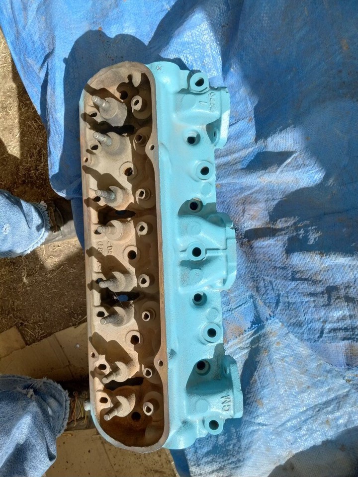 1967 Pontiac GTO Cylinder Heads | Cast Iron | Genuine OEM | 80 lb ...