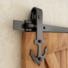 4-20FT Sliding Barn Door Hardware Kit for Single/Double/Bypass Big/Mini Anchor