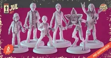 Stranger Things Set 2 Miniature Fits DND D&D Pathfinder TableTop Pop Minis