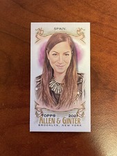 Sarah Spain 2021 Topps Allen Ginter #206 Mini ESPN Celebrity