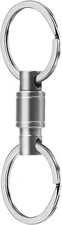 Titanium Quick Release Keychain,Detachable Key Ring Pull Apart Keychain,Key Hold