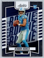 #123 Hendon Hooker Rookie Detroit Lions 2023 Panini Absolute Box 1A