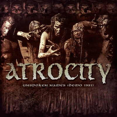 ATROCITY - Unspoken Names ( Demo 1991 ) - Red-Vinyl-4-Track-LP - 4028466922236
