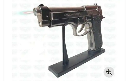 Feuerzeug Pistole Beretta Deko Replica 1 zu 1 Sturmfeuerzeug NEU&OVP!! - Bild 2 von 5