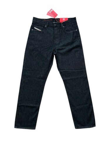 Diesel Herren Viker gerade Jeans Z9C34 schwarz $ 225 Größe 33/32 - Bild 1 von 7