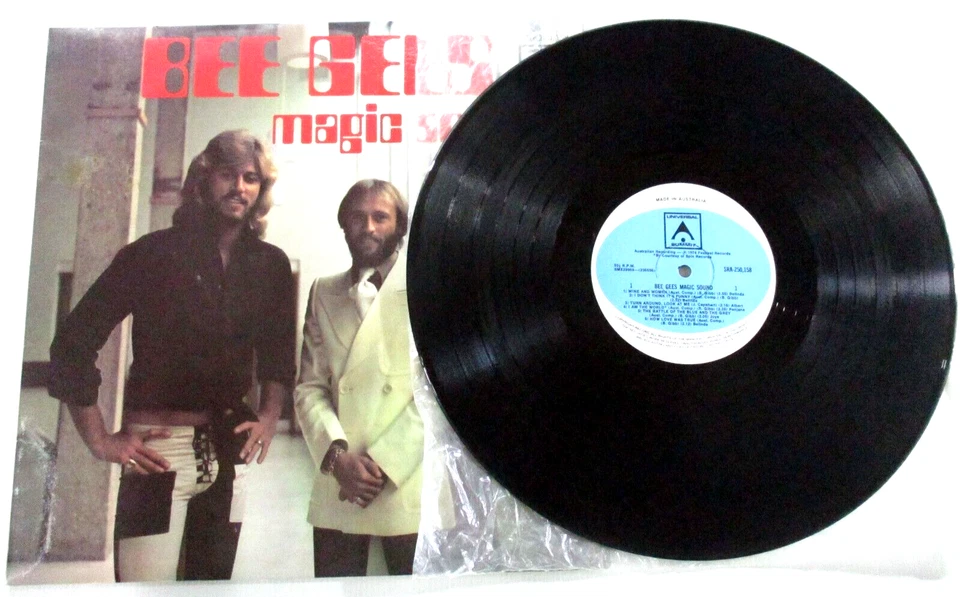 Bee Gees Magic Sound 33RPM Vinyl Record SRA250.158 Summit Records 1974 - Image 3 of 4