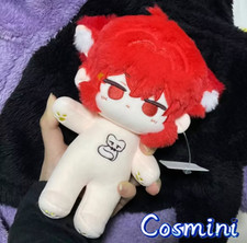 In Sotck Anime Genshin Impact Diluc 20cm Plush Doll Dress up Toy Plushie Game