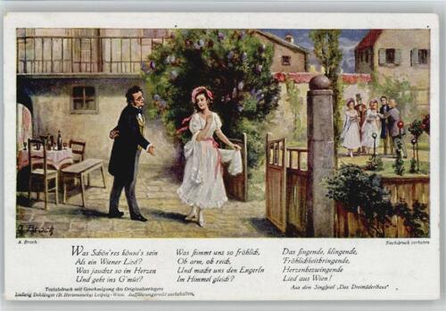 10030600 - Bunte Reihe, Nr. 74 Schubert Liederkarte - Bild 1 von 2
