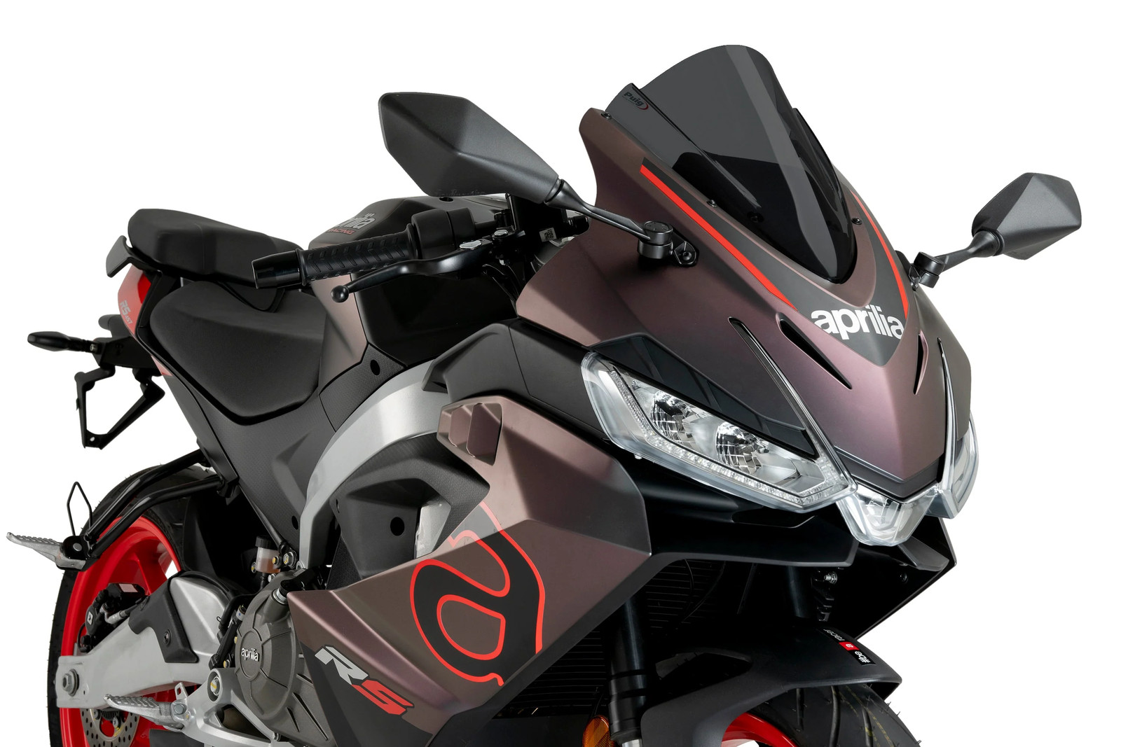 Puig Z-Racing Screen | Dark Smoke | Aprilia RS 457 2024>Current