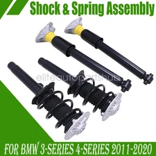 4PCS Front Rear Shock Struts Assys For BMW F30 F31 F36 328xi 330i 428i 435i RWD