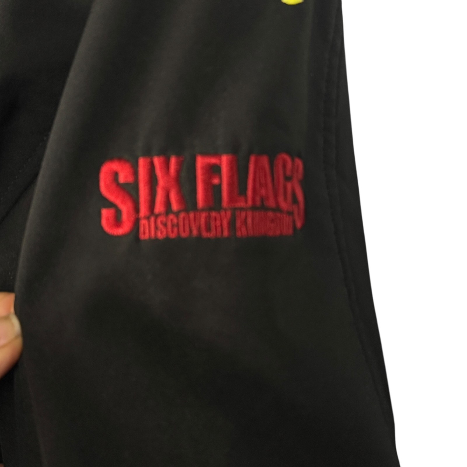 Six Flags Superman Ultimate Flight Softshell Jack… - image 4