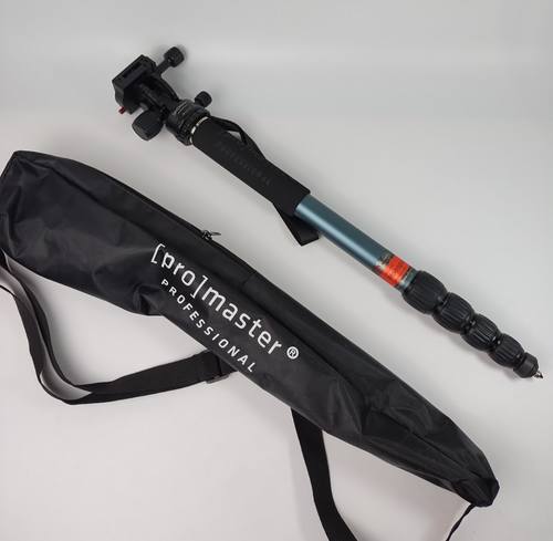 Professional MPH528 Monopod with Head (N) #4485 and Bag - Picture 1 of 13