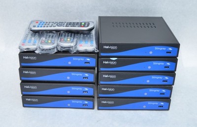 Lot of (9) Haivision Stingray S-VF-STING Furnace IP HD Video Set Top Box Remotes