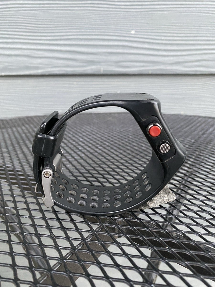 Nike “Mettle Chisel” Digital Watch Black / Red Swoosh WC0045