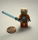 Lego STAR WARS Vintage Luke Skywalker Jedi Rebel Pilot Minifigure Lightsaber