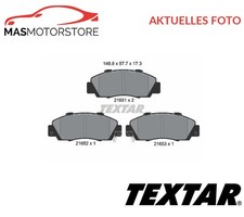 SATZ BREMSBELÄGE BREMSKLÖTZE VORNE TEXTAR 2165101 A FÜR ACURA NSX,LEGEND II