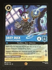 Whispers in the Well Daisy Duck-Paranormal Investigator 154/204 NM Legendary