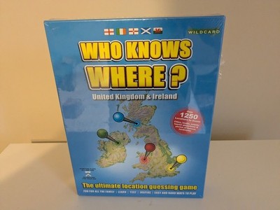 Wer weiß wo? UK & Irland Ultimatives Ortsratenspiel - Brandneu & Versiegelt